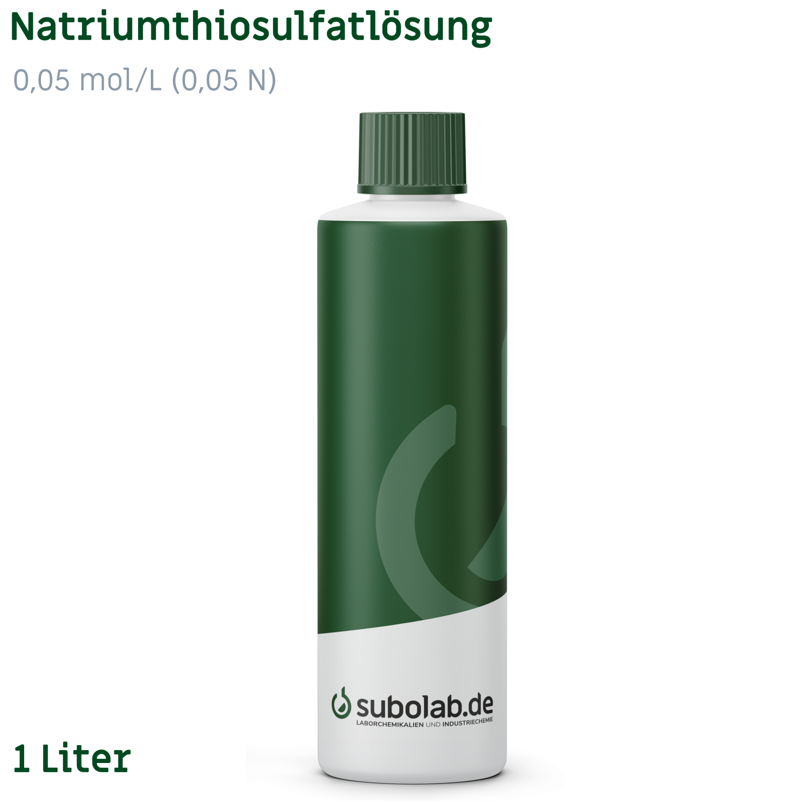 Bild von Natriumthiosulfatlösung 0,05 mol/L (0,05 N) (1 Liter)