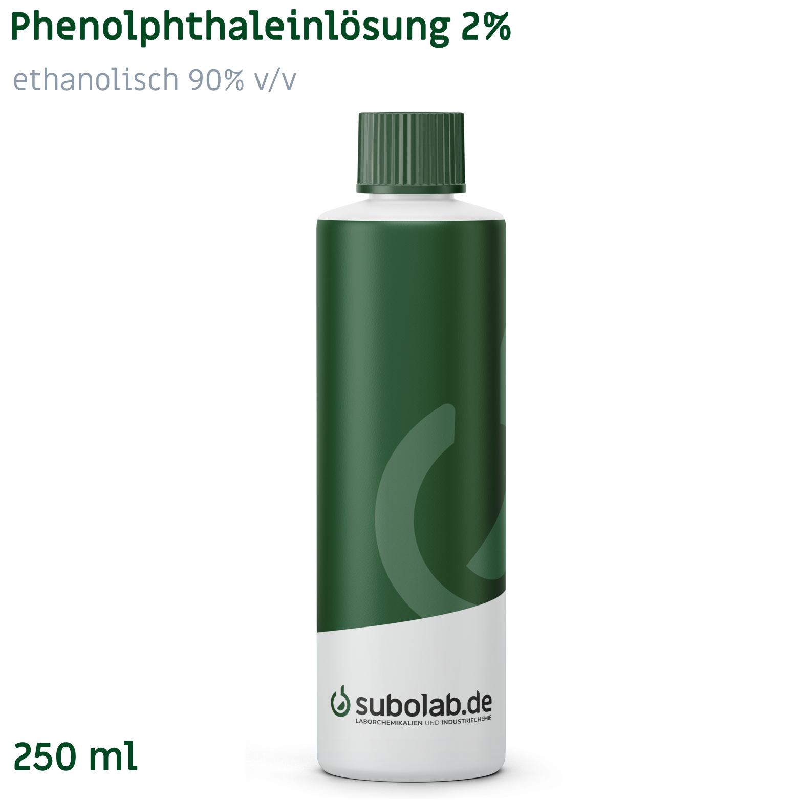 Bild von Phenolphthaleinlösung 2% ethanolisch 90% v/v (250 ml)