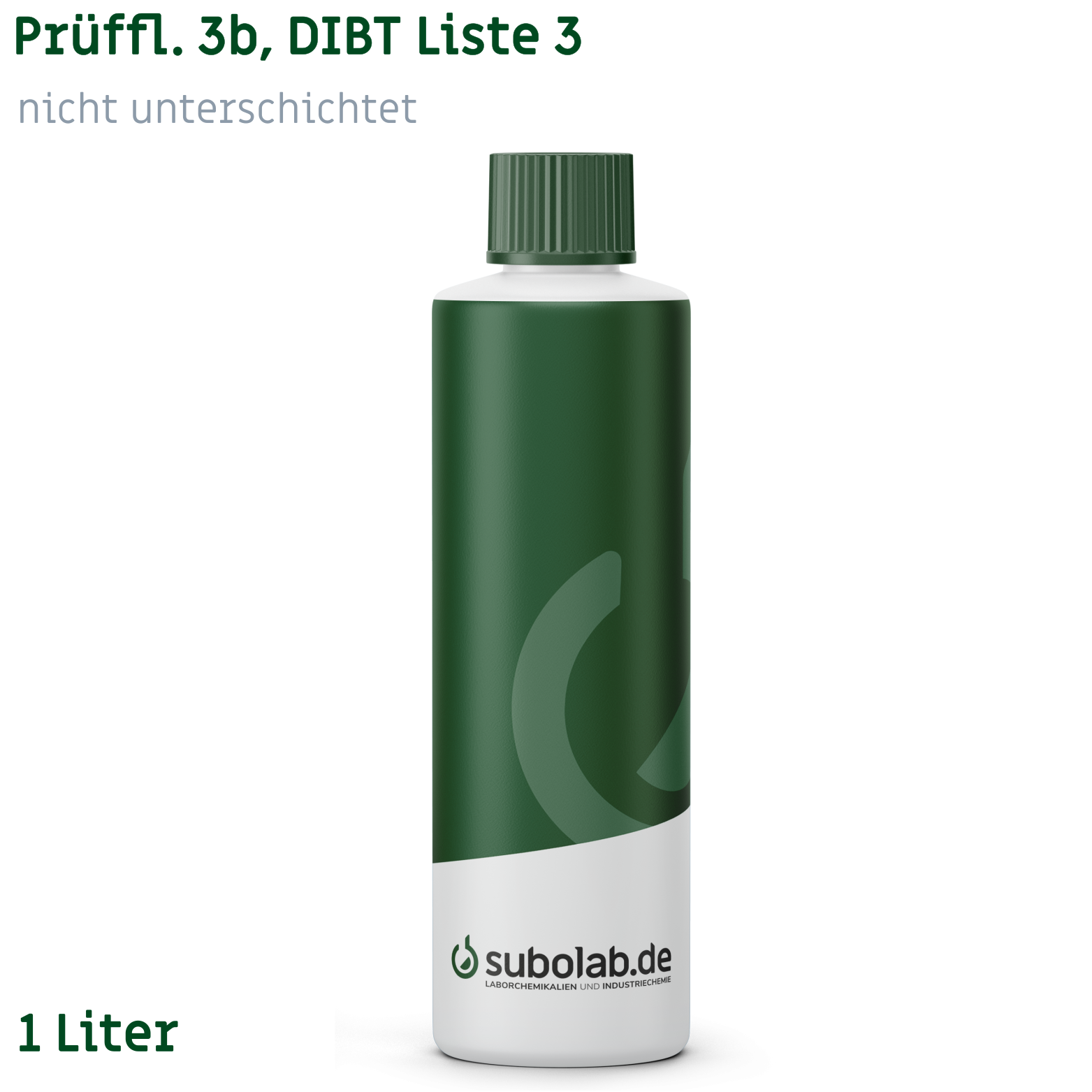 Bild von Prüffl. 3b, DIBT Liste 3, "nicht unterschichtet" (1 Liter)