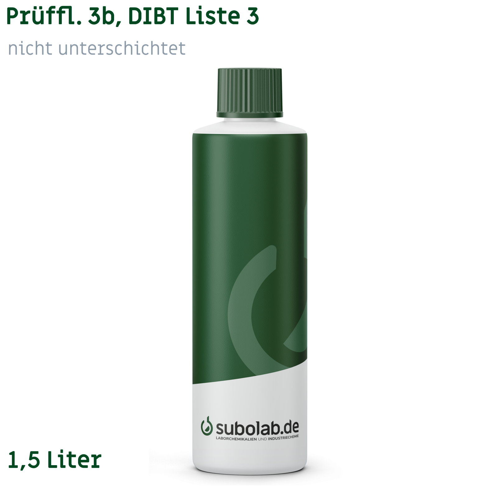 Bild von Prüffl. 3b, DIBT Liste 3, "nicht unterschichtet" (1,5 Liter)