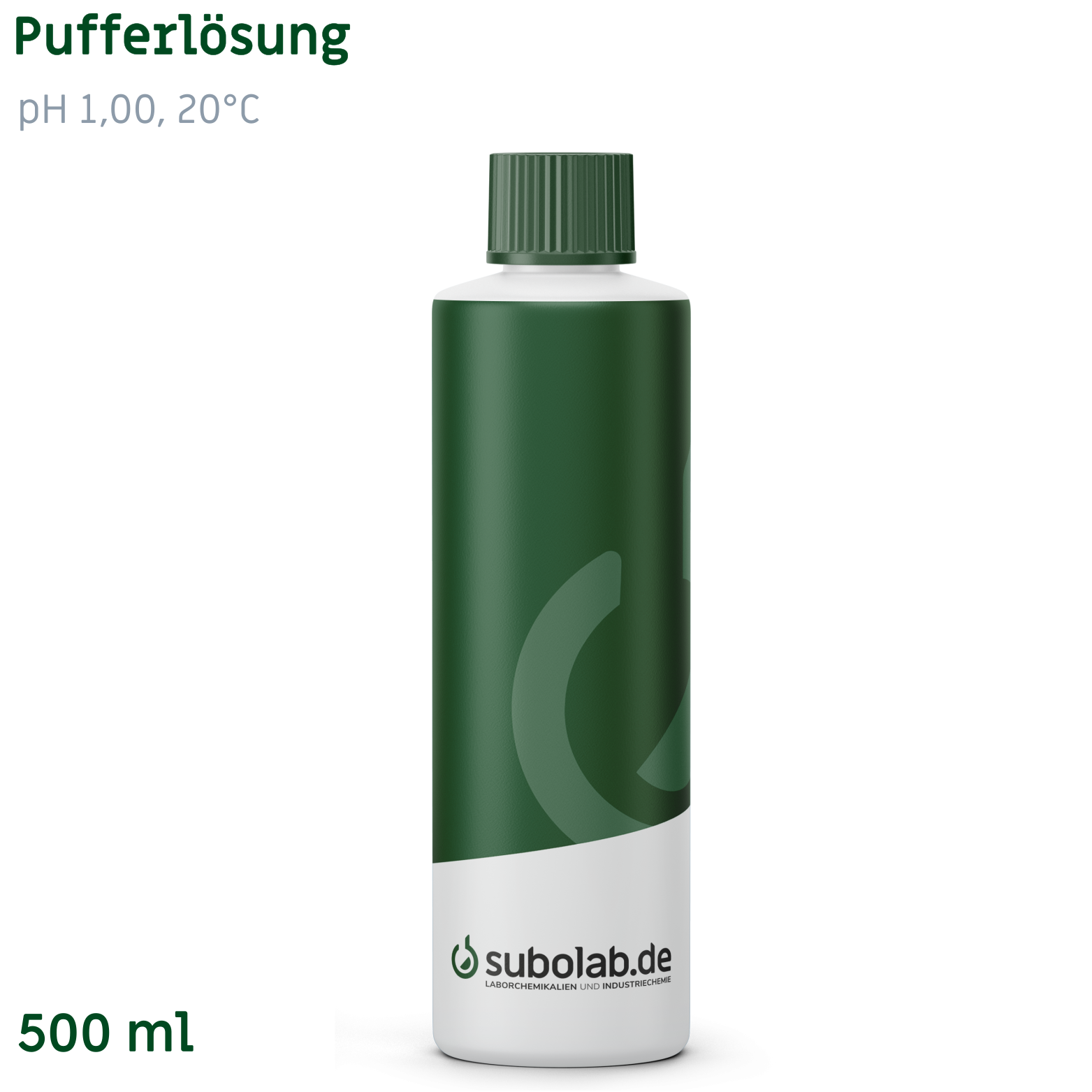 Bild von Pufferlösung pH 1,00, 20°C (Glycin, Natriumchlorid, Salzsäure) (500 ml)