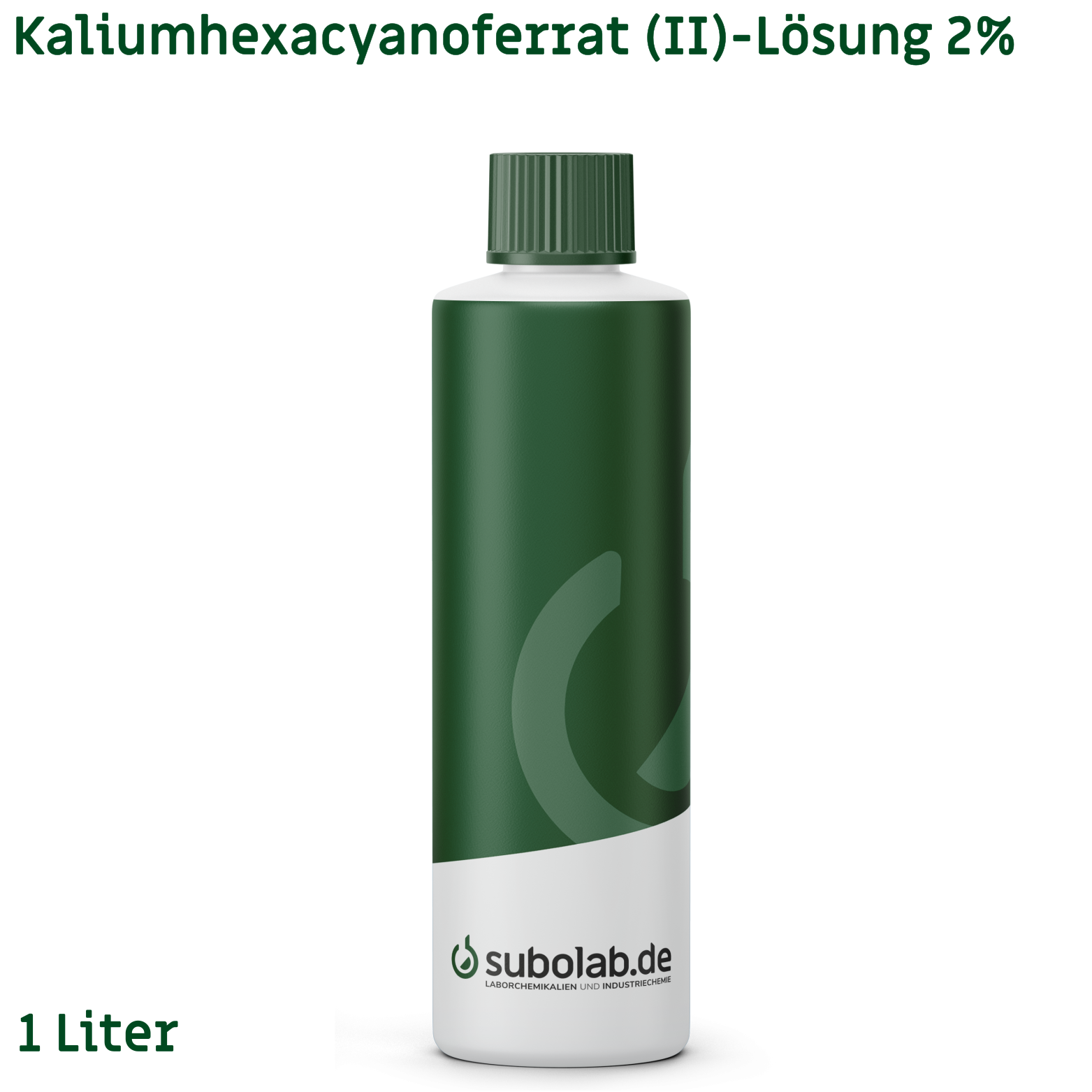 Bild von Kaliumhexacyanoferrat (II)-Lösung 2% (1 Liter)