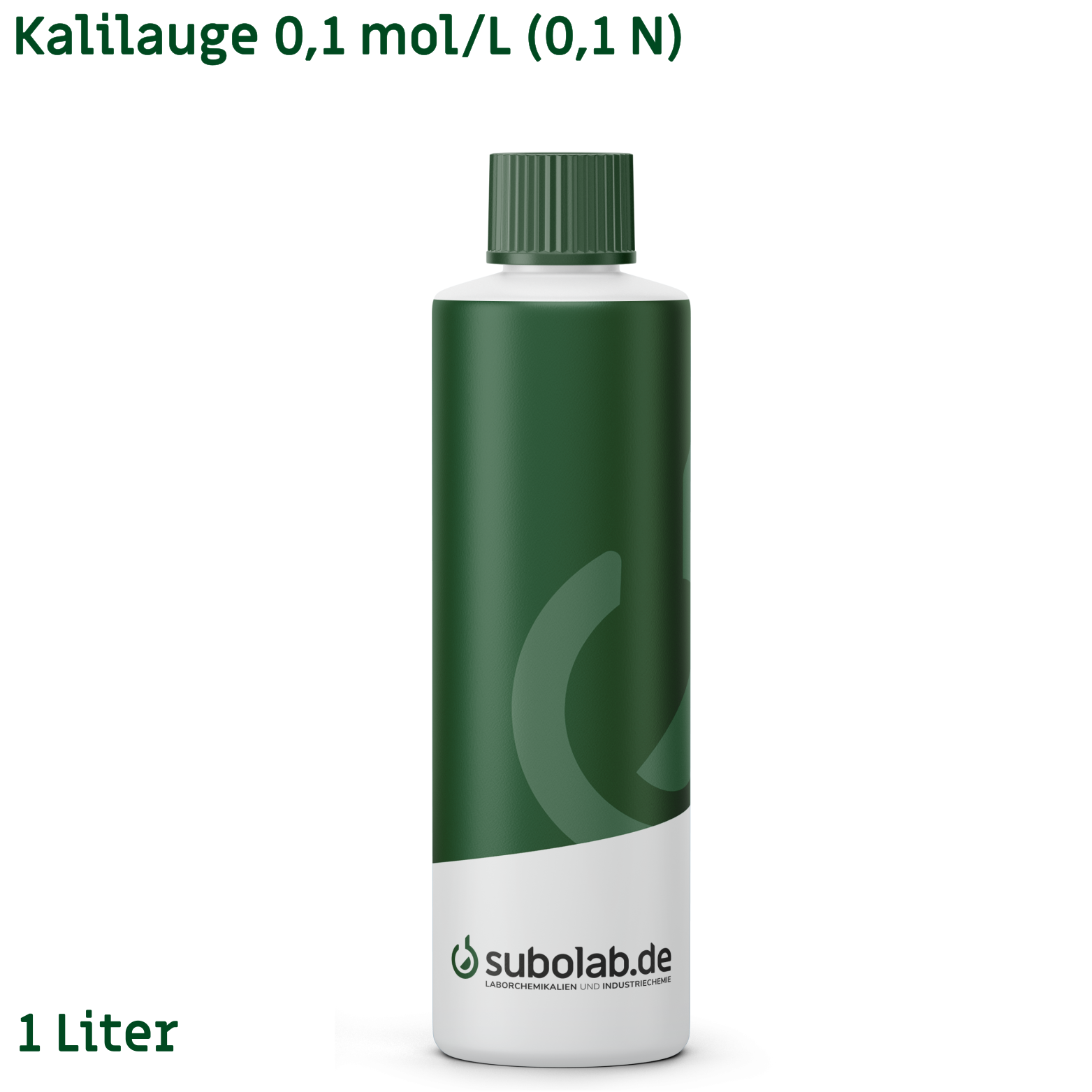 Bild von Kalilauge 0,1 mol/L (0,1 N) (1 Liter)