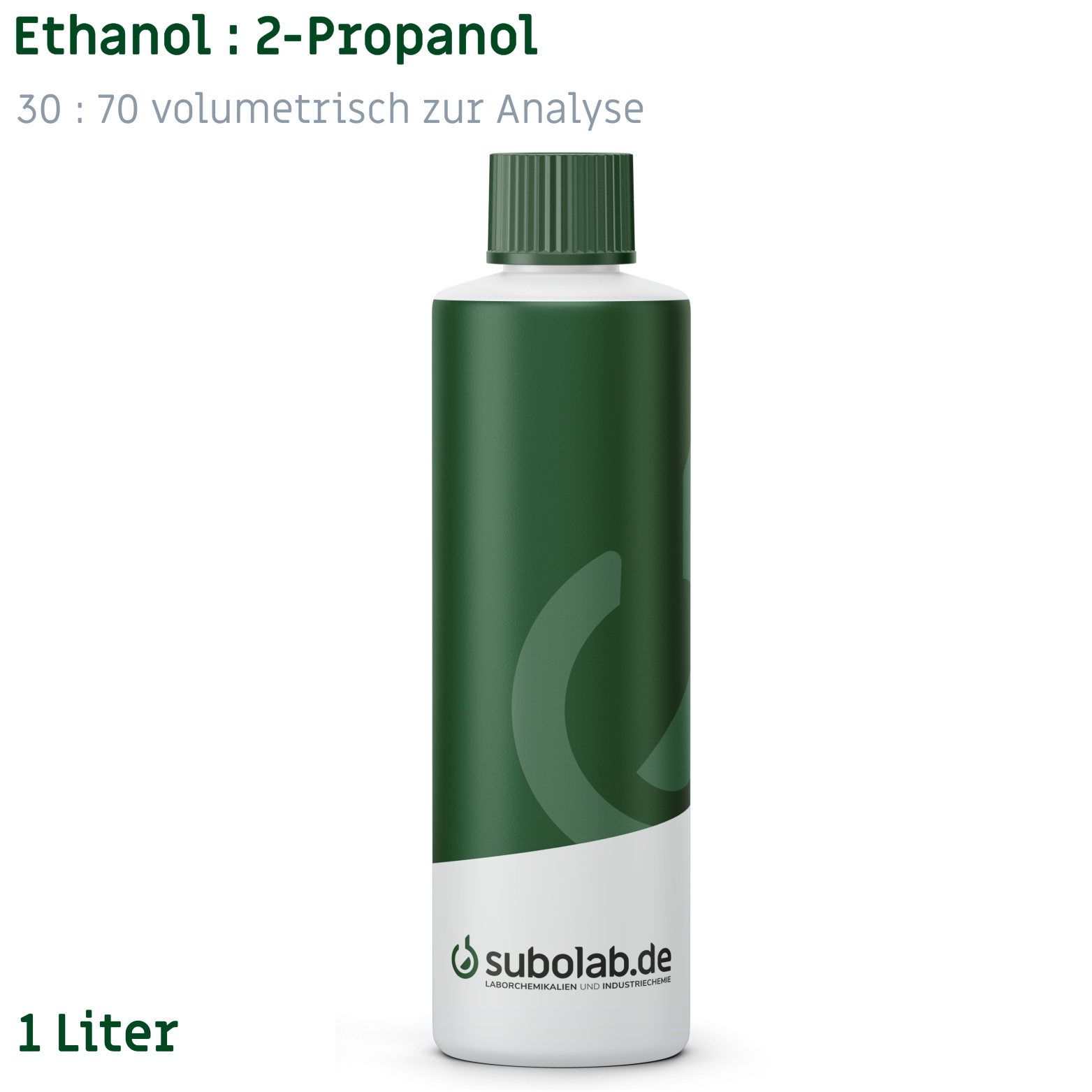 Bild von Ethanol : 2-Propanol 30 : 70 volumetrisch zur Analyse (1 Liter)