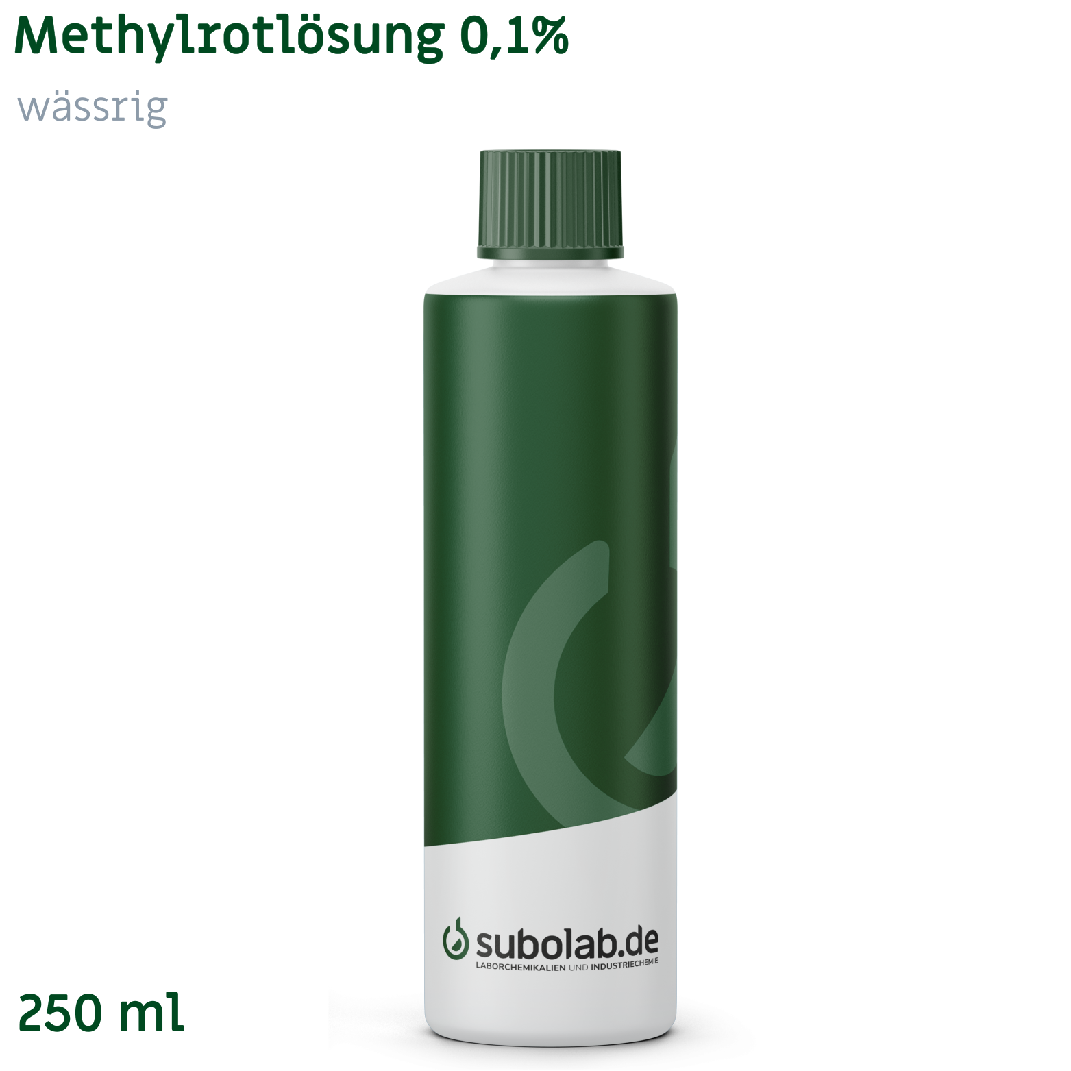 Bild von Methylrotlösung 0,1% wässrig (250 ml)