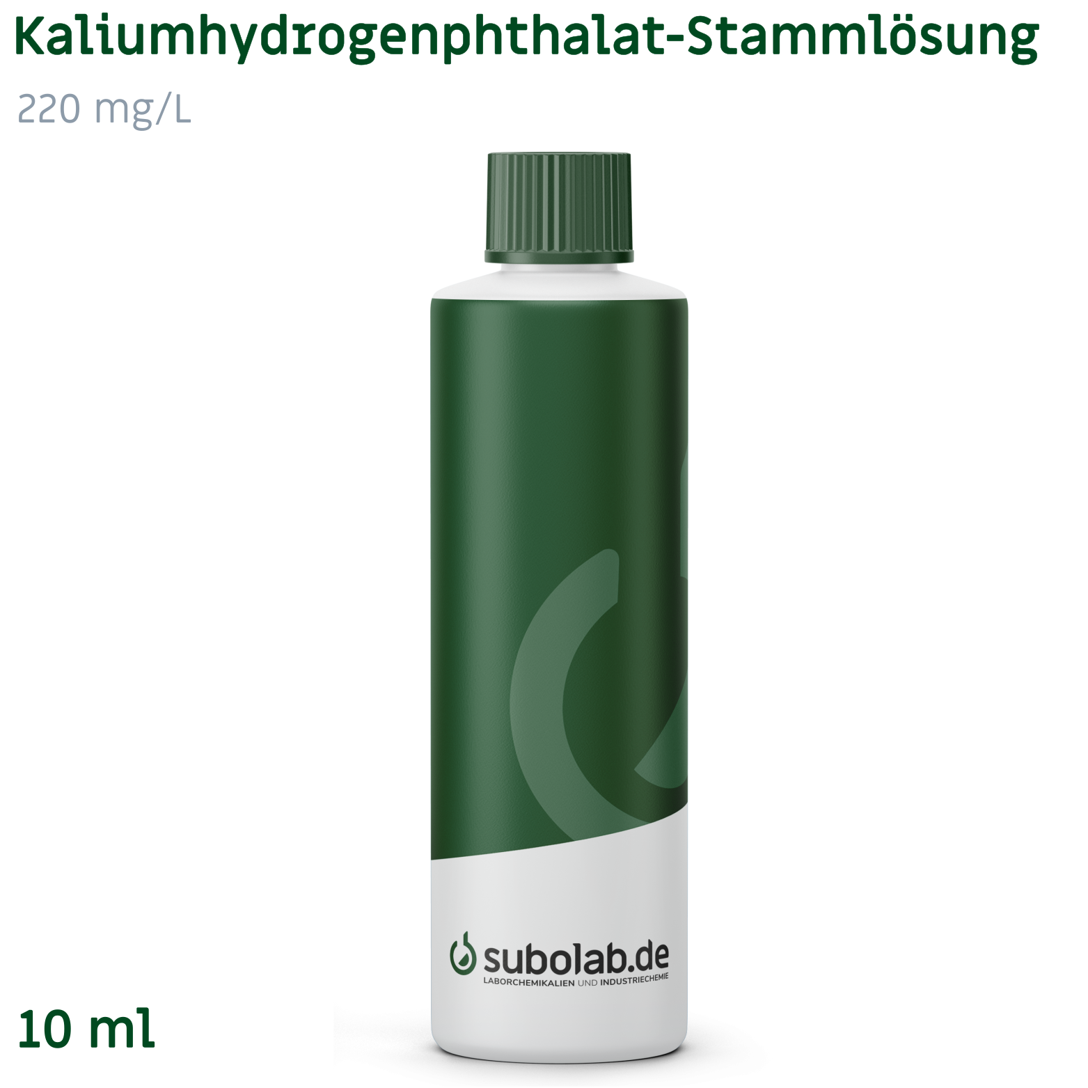 Bild von Kaliumhydrogenphthalat-Stammlösung 220 mg/L (10 ml)