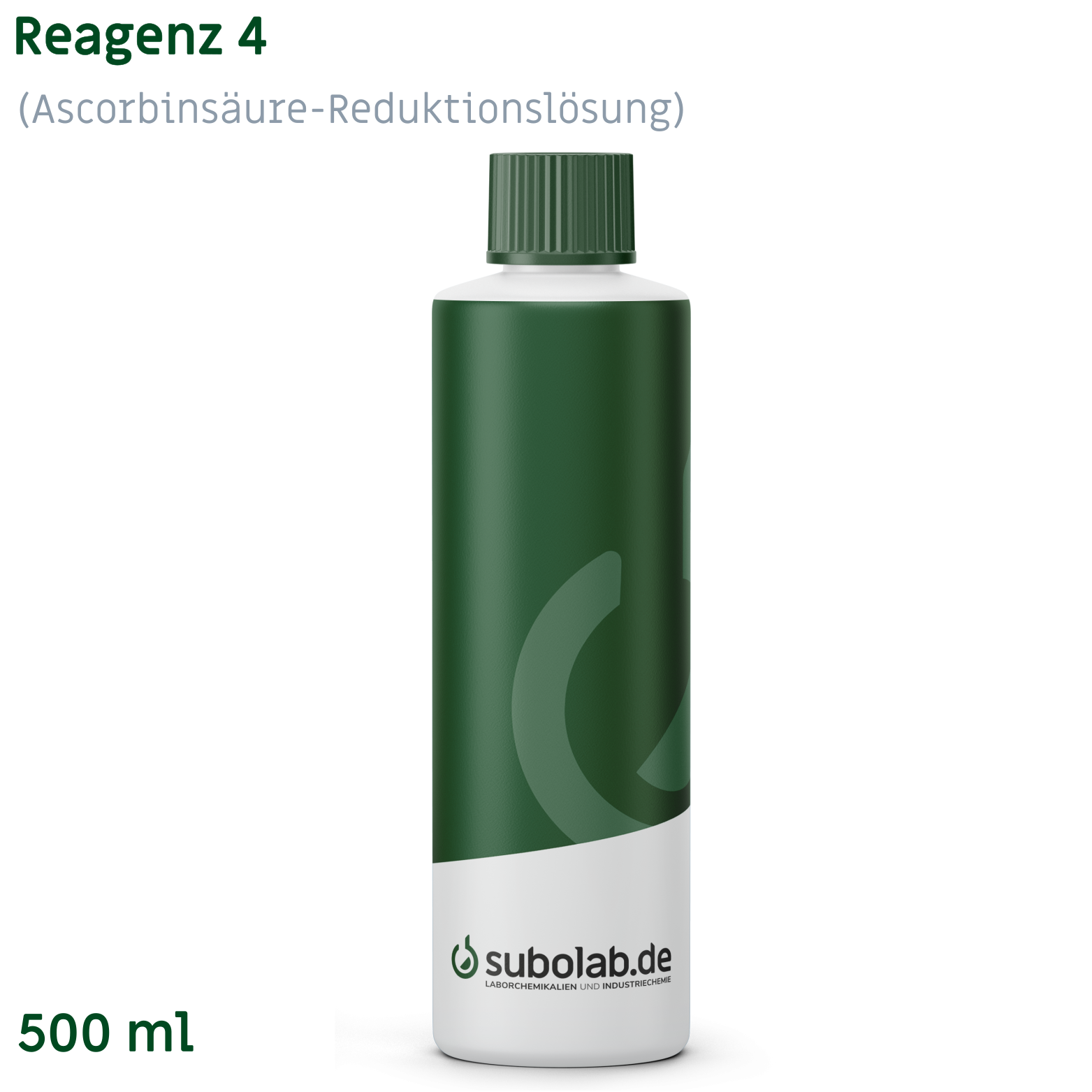 Bild von Reagenz 4 (Ascorbinsäure-Reduktionslösung), geeignet für FIA *ANSATZ 7 TAGE HALTBAR* (500 ml)