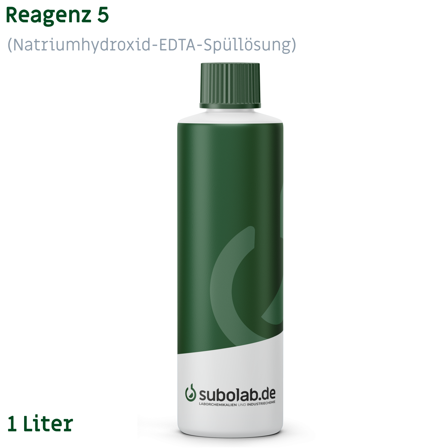 Bild von Reagenz 5 (Natriumhydroxid-EDTA-Spüllösung), geeignet für FIA (1 Liter)