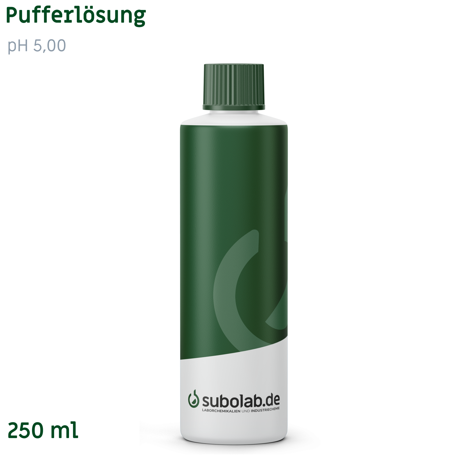 Bild von Pufferlösung pH 5,00, 20°C (Citronensäure, Natronlauge) (250 ml)