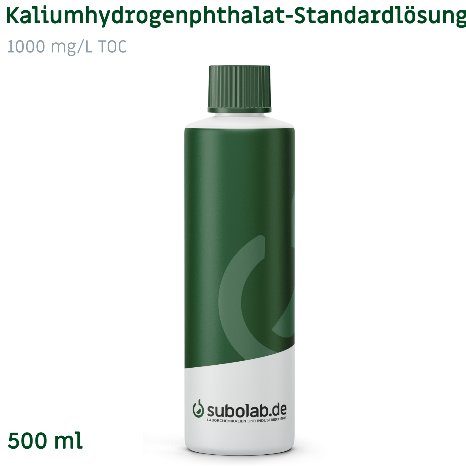 Bild von Kaliumhydrogenphthalat-Standardlösung 1000 mg/L TOC (500 ml)