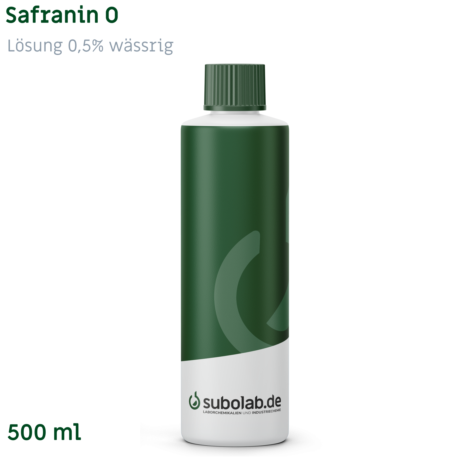 Bild von Safranin O - Lösung 0,5% wässrig (500 ml)