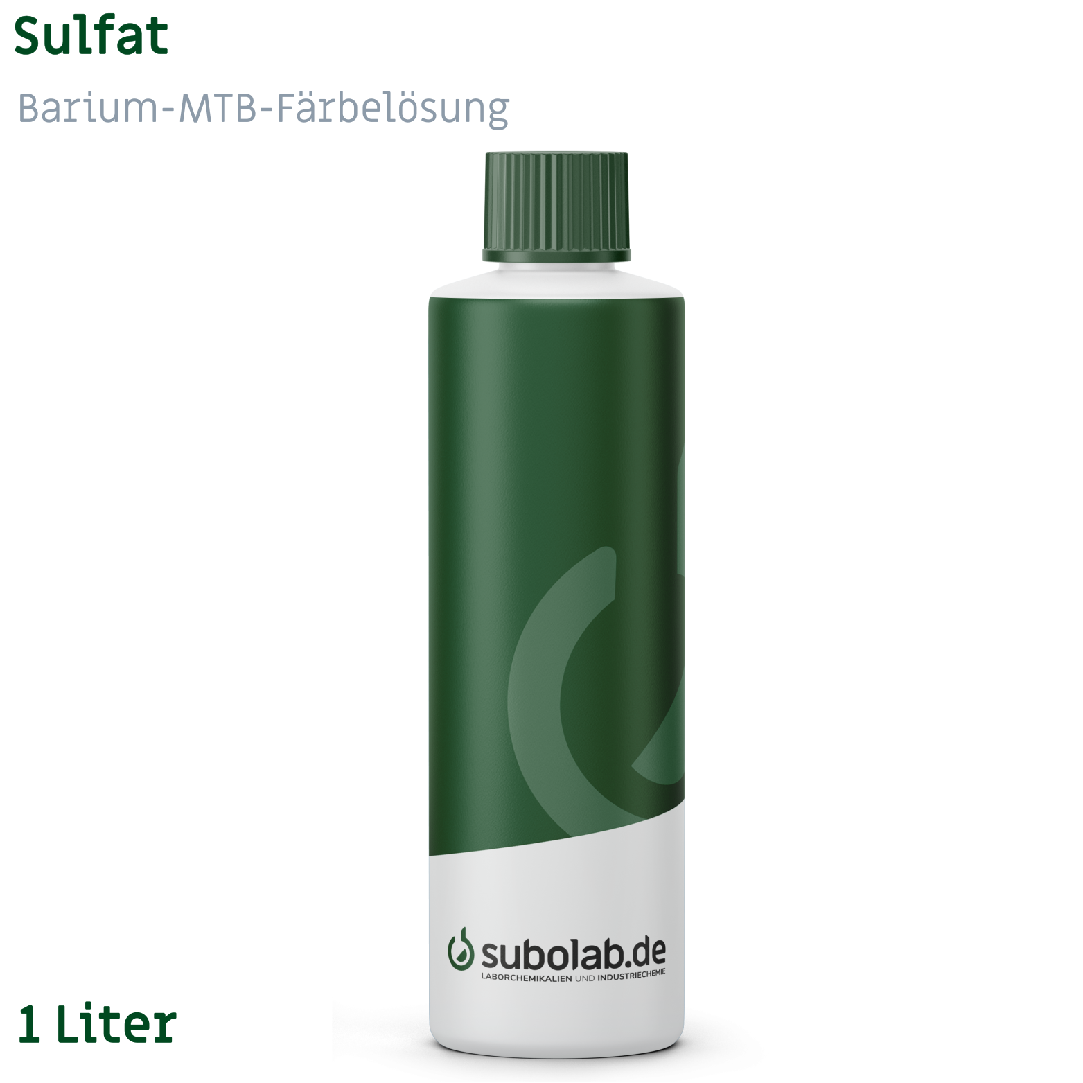 Bild von Sulfat - Barium-MTB-Färbelösung (1 Liter)