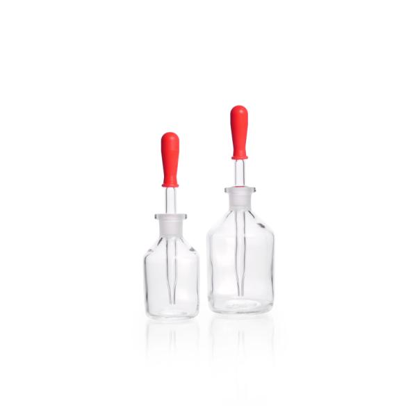 Bild von Tropfflasche, Soda Glas, klar, m, Pipette, 50ml