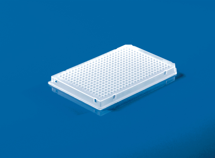 Bild von 384-Well PCR-Platten, mit ganzem Rahmen, 0,03ml, 2 u, 30µl, weiß